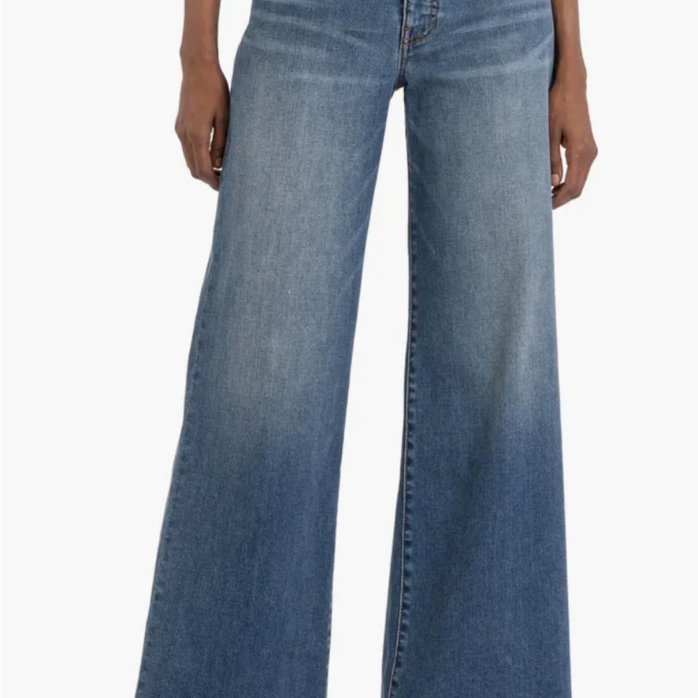 Kut from the Kloth Denim Wide-Leg Jeans